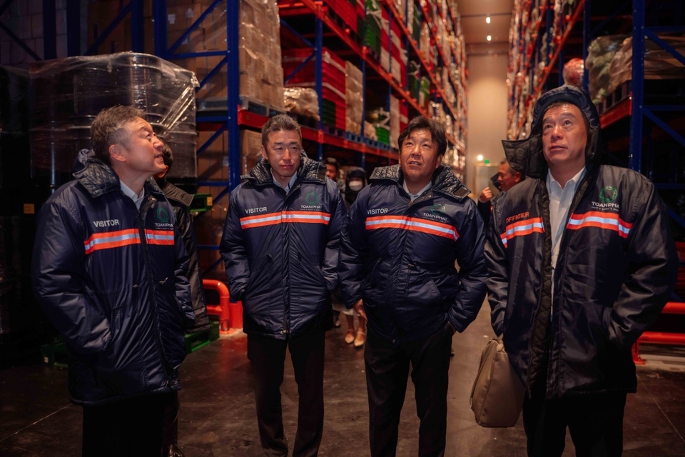 Tập đoàn Nhật, Kawanishi Warehouse MOL Logistics, TPL, chuỗi cung ứng lạnh, Mekong Logistics Hub, logistics lạnh Việt Nam, xuất khẩu nông sản