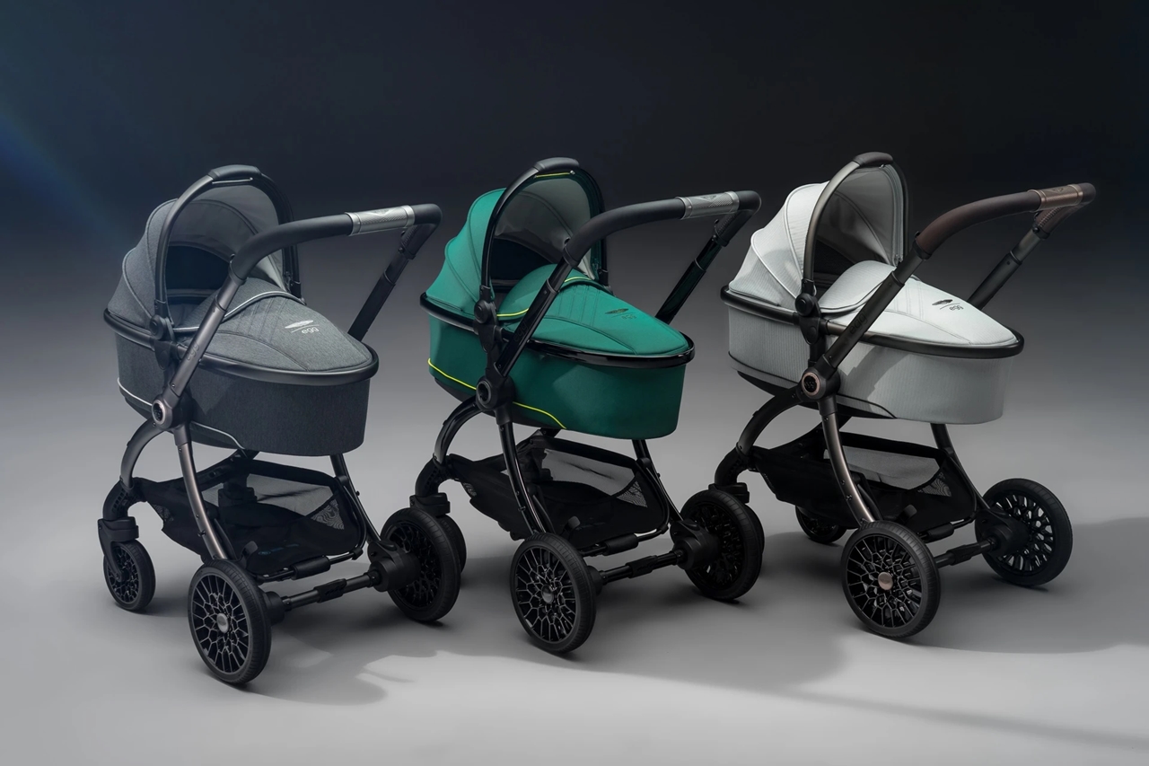 Aston Martin egg3, siêu xe nôi, xe nôi cao cấp, Aston Martin, BabyStyle, xe nôi sang trọng, siêu xe trẻ em