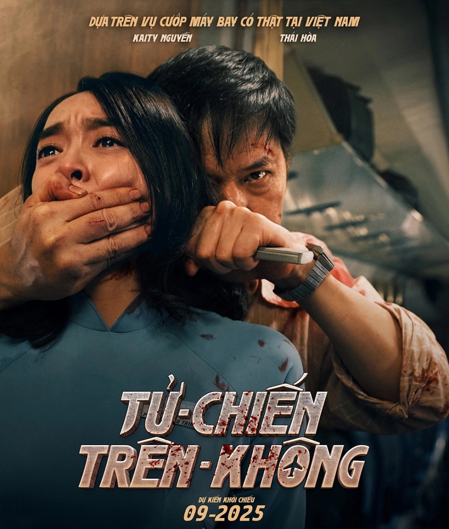 Lịch chiếu Tử chiến trên không, phim Tử chiến trên không 2025, đặt vé Tử chiến trên không, phim hành động Việt Nam, Hàm Trần, Thái Hòa, Kaity Nguyễn