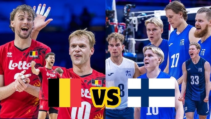 Xem live Bỉ vs Phần Lan, vòng 1/8 bóng chuyền nam 2025, FPT Play stream, Volleyball World TV, Bỉ vs Finland volleyball live