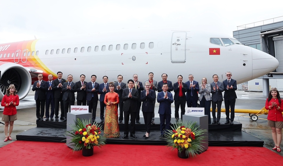 Vietjet, Boeing, 32 tỷ USD, đơn hàng máy bay, hợp tác Việt – Mỹ