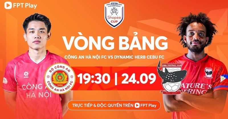 Link xem trực tiếp CAHN vs Cebu, trực tiếp CAHN vs Cebu, xem Shopee Cup 2025, FPT Play CAHN Cebu