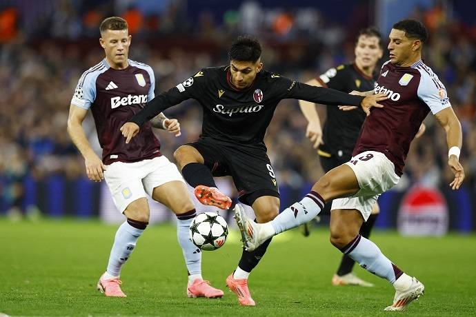 Nhận định Aston Villa vs Bologna, dự đoán tỷ số Aston Villa vs Bologna, Europa League 2025/26, Aston Villa không thắng, Bologna hòa, Unai Emery