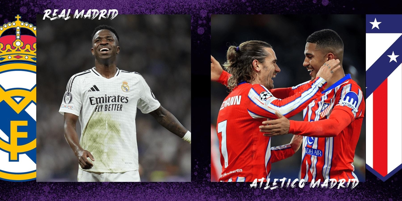 Link xem trực tiếp Atletico vs Real Madrid, trực tiếp Atletico vs Real Madrid, Atletico Madrid vs Real Madrid, derby Madrid, La Liga 2025, SCTV15