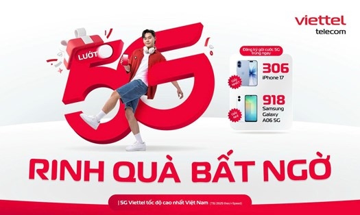Viettel, 5GMAX, gói cước 5G, mạng 5G Viettel, tốc độ 5G, trải nghiệm 5G, Viettel Y-Fest