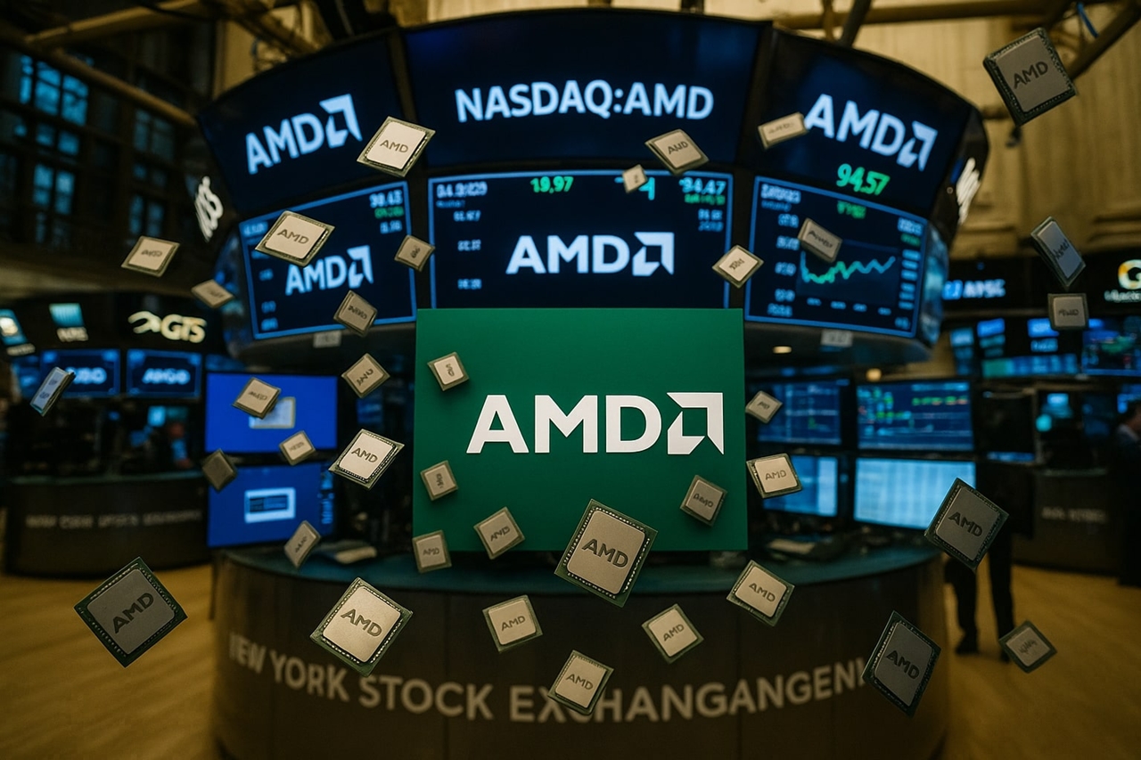 AMD, OpenAI, AMD stock, thỏa thuận AMD OpenAI, chip MI450, GPU AMD, Lisa Su, cổ phiếu AMD tăng 35%