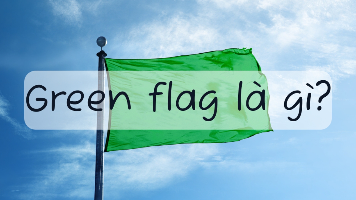 Cờ đỏ là gì, cờ xanh là gì, red flag, green flag, ngôn ngữ Gen Z, Đảo thiên đường, Michael Trương, xu hướng Gen Z
