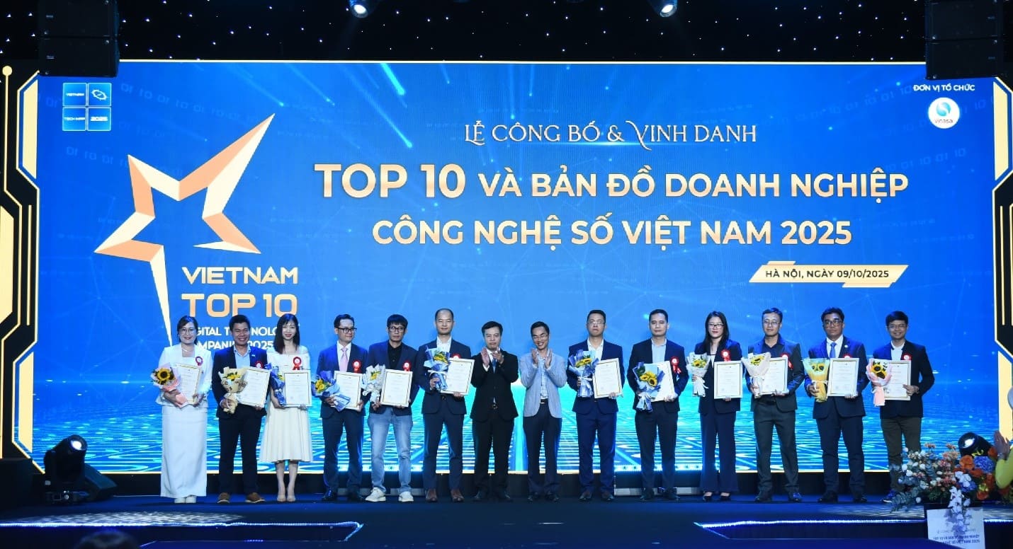 TNTech ghi danh vào Top 10 'Khai phá' của làng công nghệ số Việt Nam 2025