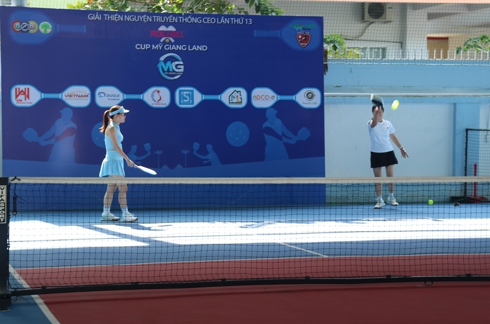 pickleball thiện nguyện, cúp mỹ giang land