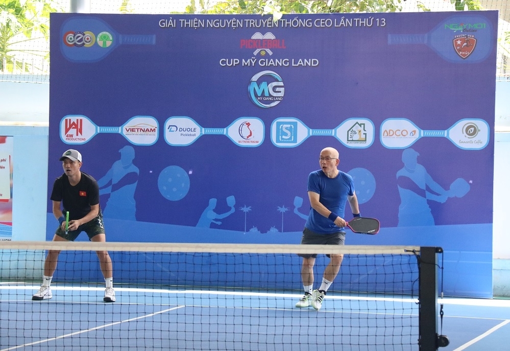 pickleball thiện nguyện, cúp mỹ giang land