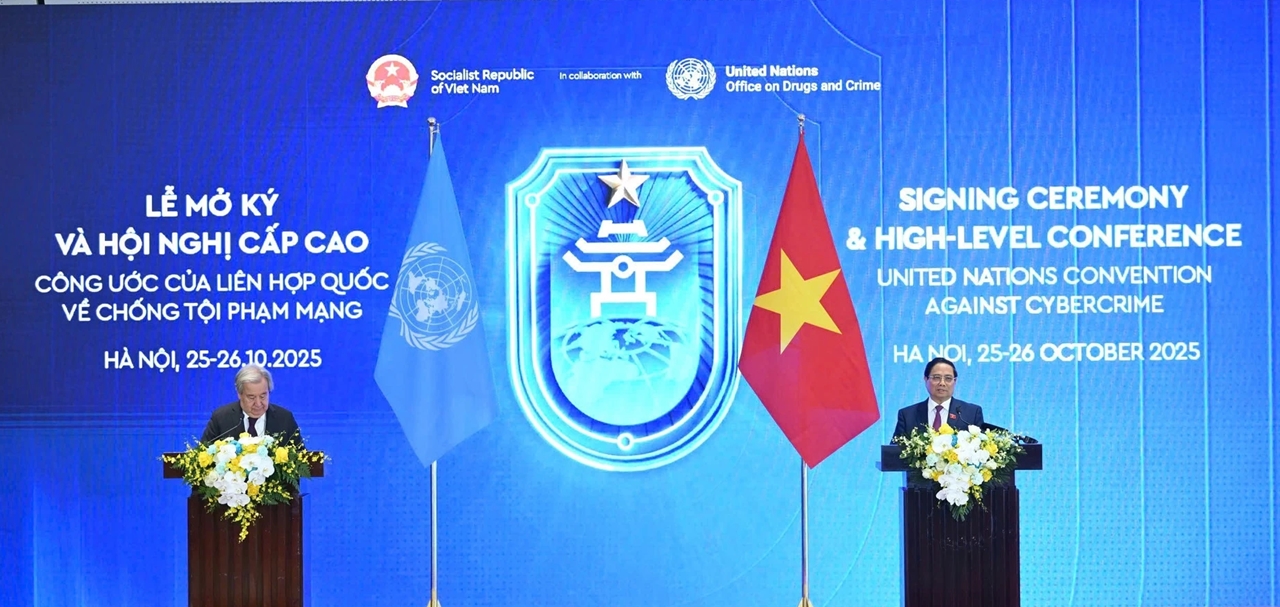 Việt Nam khẳng định vị thế quốc tế qua Công ước Hà Nội về chống tội phạm mạng