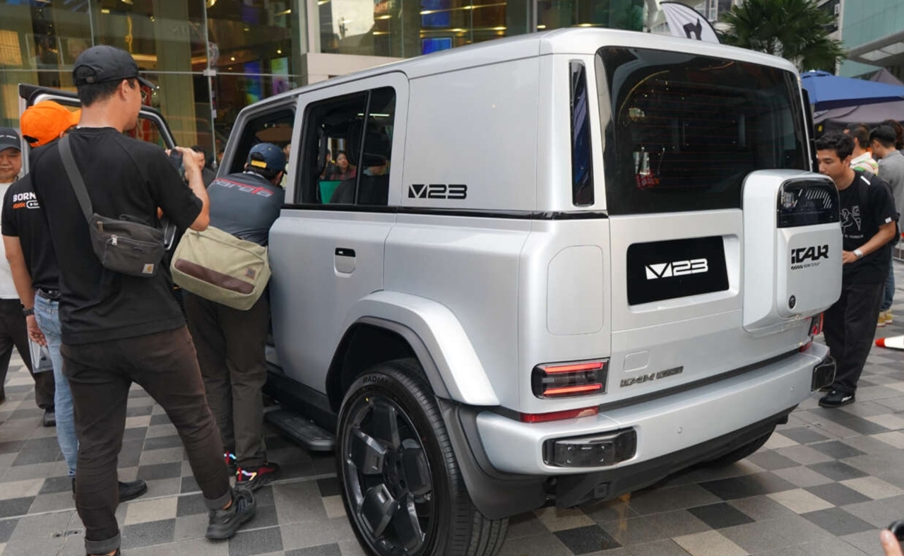 iCaur V23, SUV điện đô thị, giá iCaur V23, tầm hoạt động 430 km, lội nước 600 mm