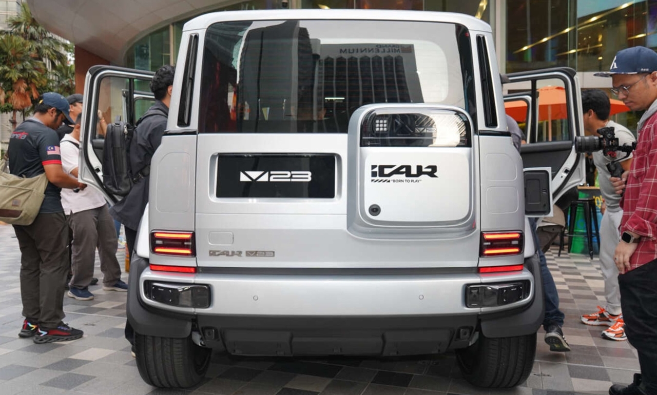 iCaur V23, SUV điện đô thị, giá iCaur V23, tầm hoạt động 430 km, lội nước 600 mm