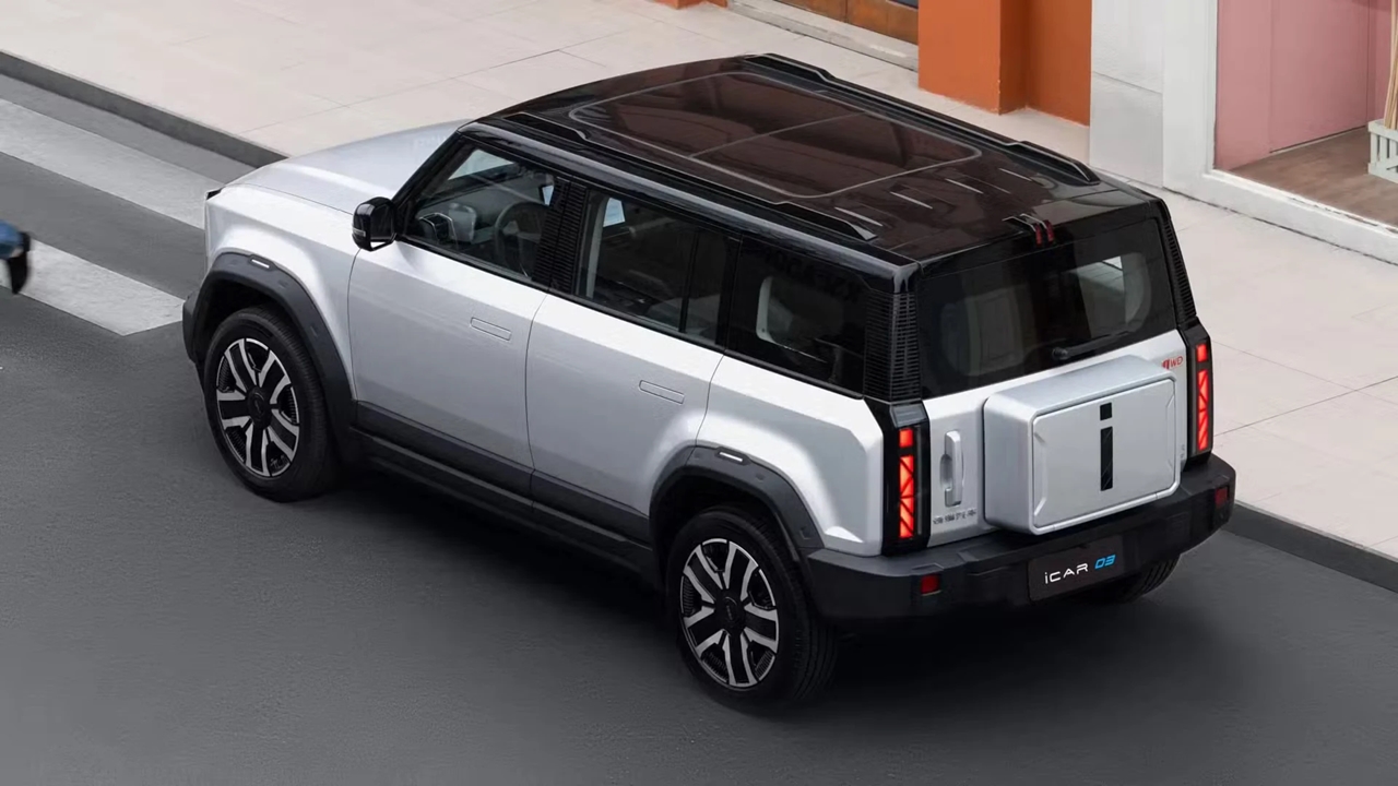 iCaur V23, SUV điện đô thị, giá iCaur V23, tầm hoạt động 430 km, lội nước 600 mm