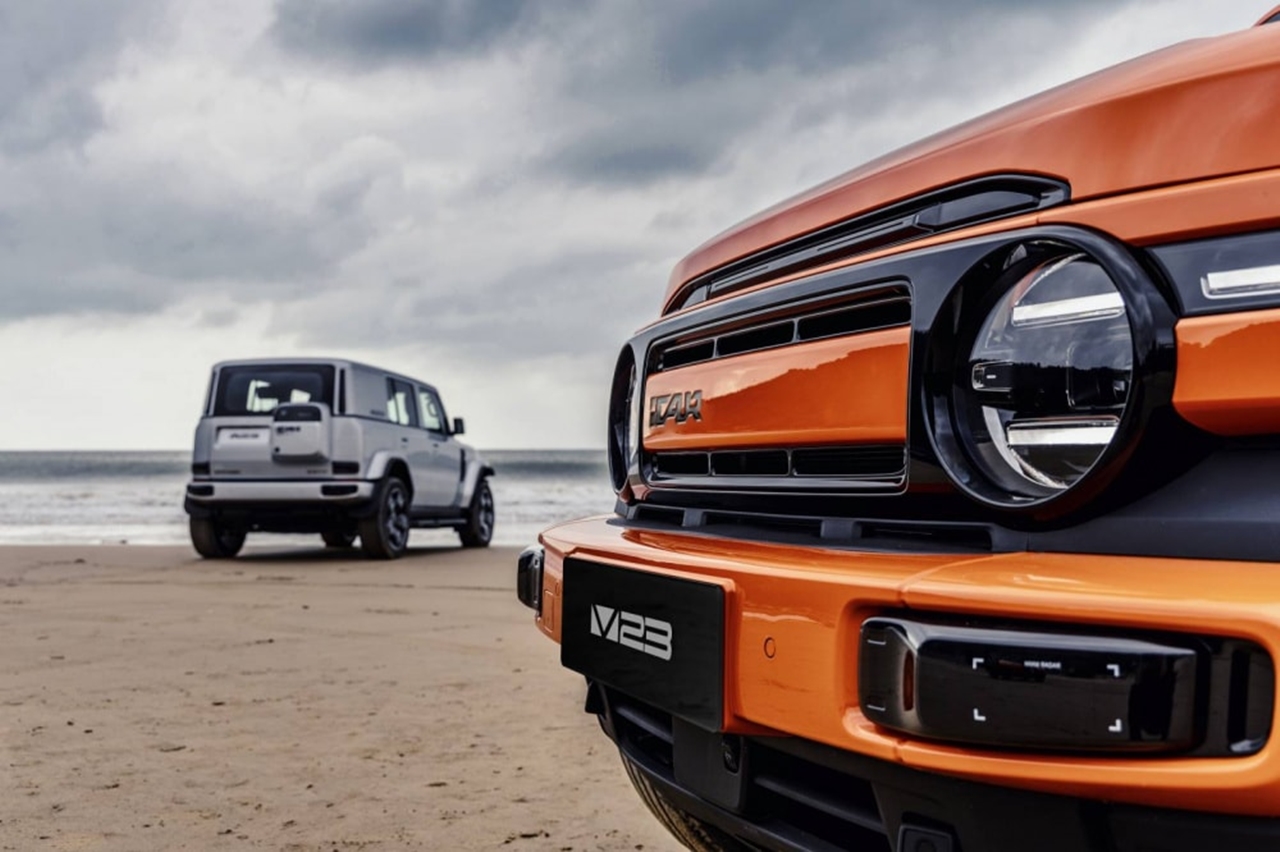 iCaur V23, SUV điện đô thị, giá iCaur V23, tầm hoạt động 430 km, lội nước 600 mm