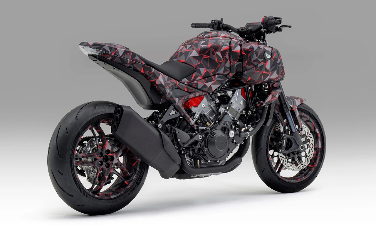 Honda V3R 900 E-Compressor, môtô siêu nạp, động cơ V3, EICMA 2025, nakedbike, xe thể thao, CB1000R