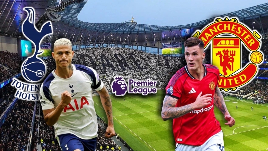 Tottenham Hotspur vs Manchester United, link xem trực tiếp Tottenham MU, trực tiếp Tottenham vs MU, Premier League 2025/26 Tottenham Manchester United