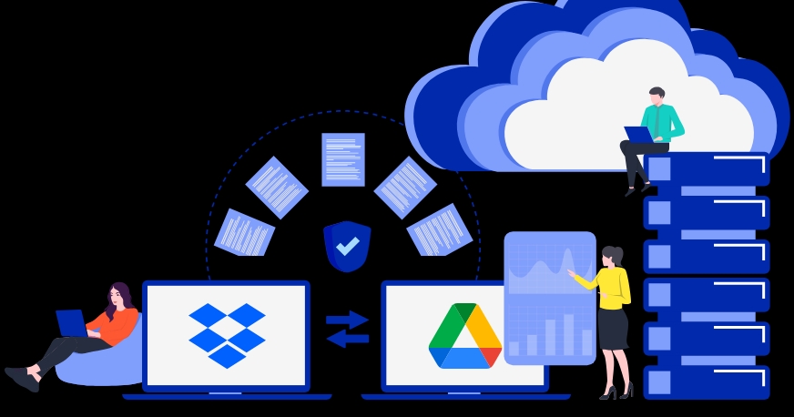 Google Drive, Dropbox, di chuyển dữ liệu, Data Migration Service, Google Workspace, chuyển file từ Dropbox sang Drive