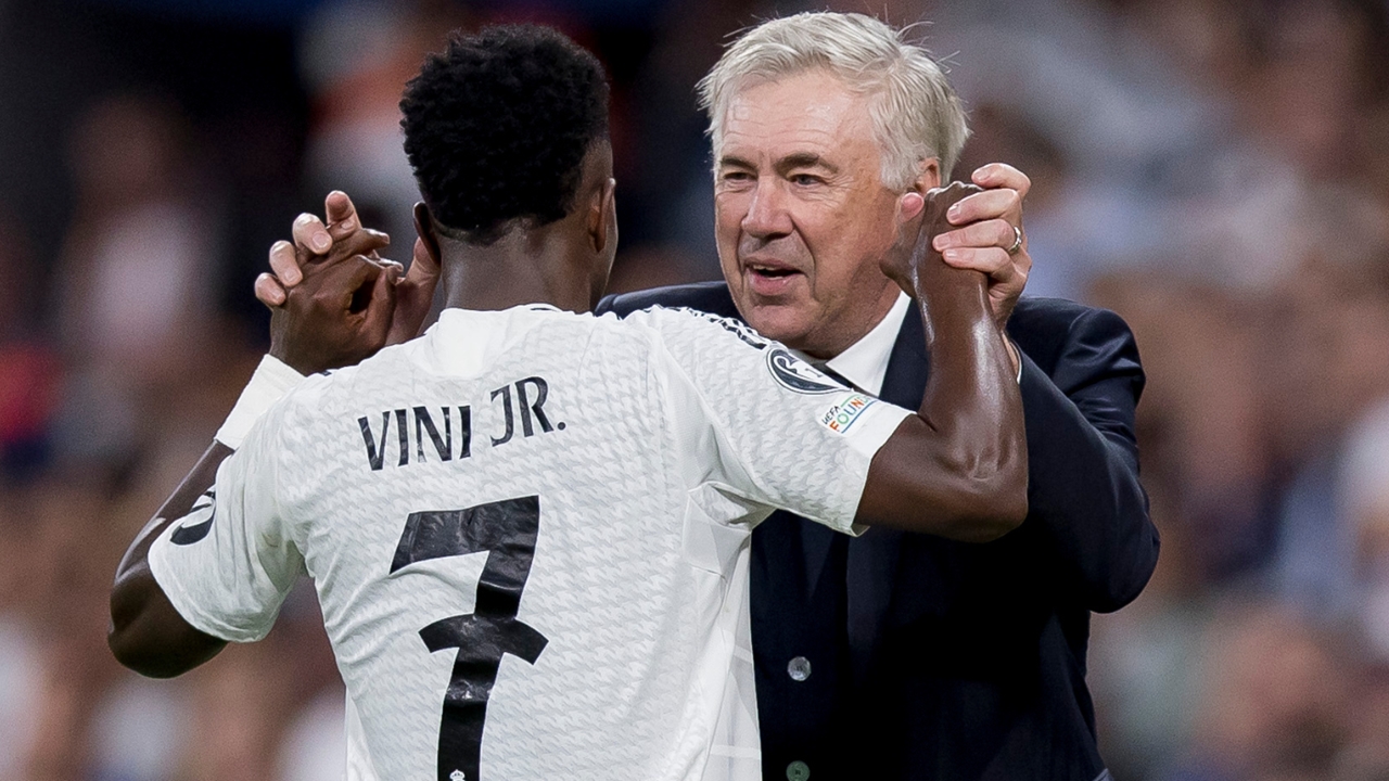 Ancelotti, Vinicius Jr, Real Madrid, Brazil, Selecao, phong độ, La Liga