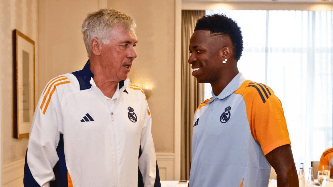 Ancelotti, Vinicius Jr, Real Madrid, Brazil, Selecao, phong độ, La Liga