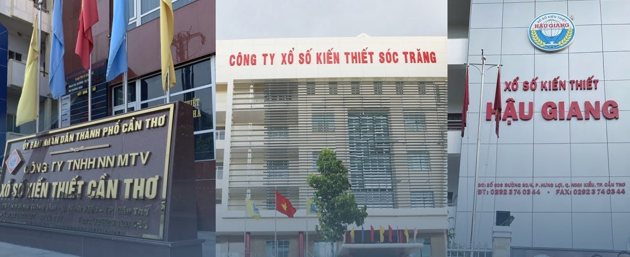 3 công ty XSKT Cần Thơ, Hậu Giang, Sóc Trăng sáp nhập