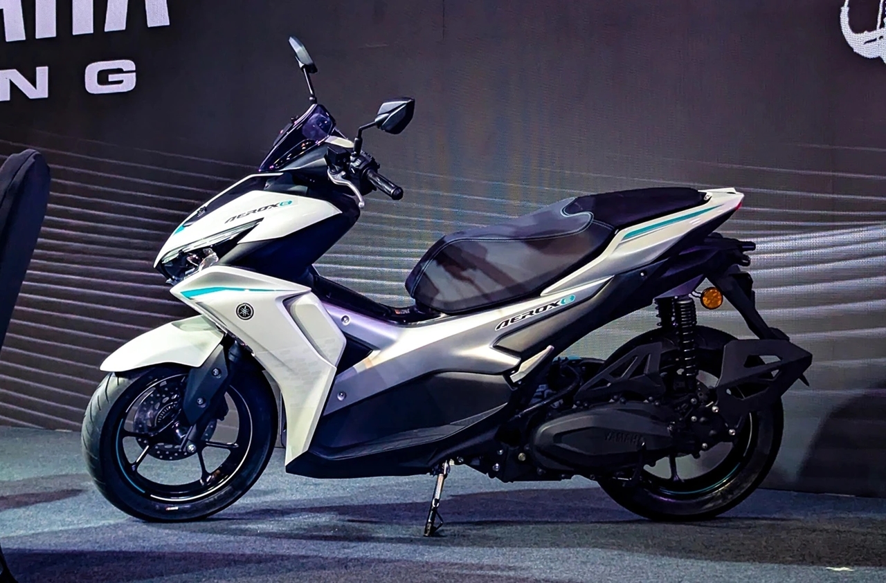 Yamaha NVX 2026, Yamaha Aerox-E, xe điện Yamaha, xe ga điện thể thao, mẫu xe điện mới Yamaha