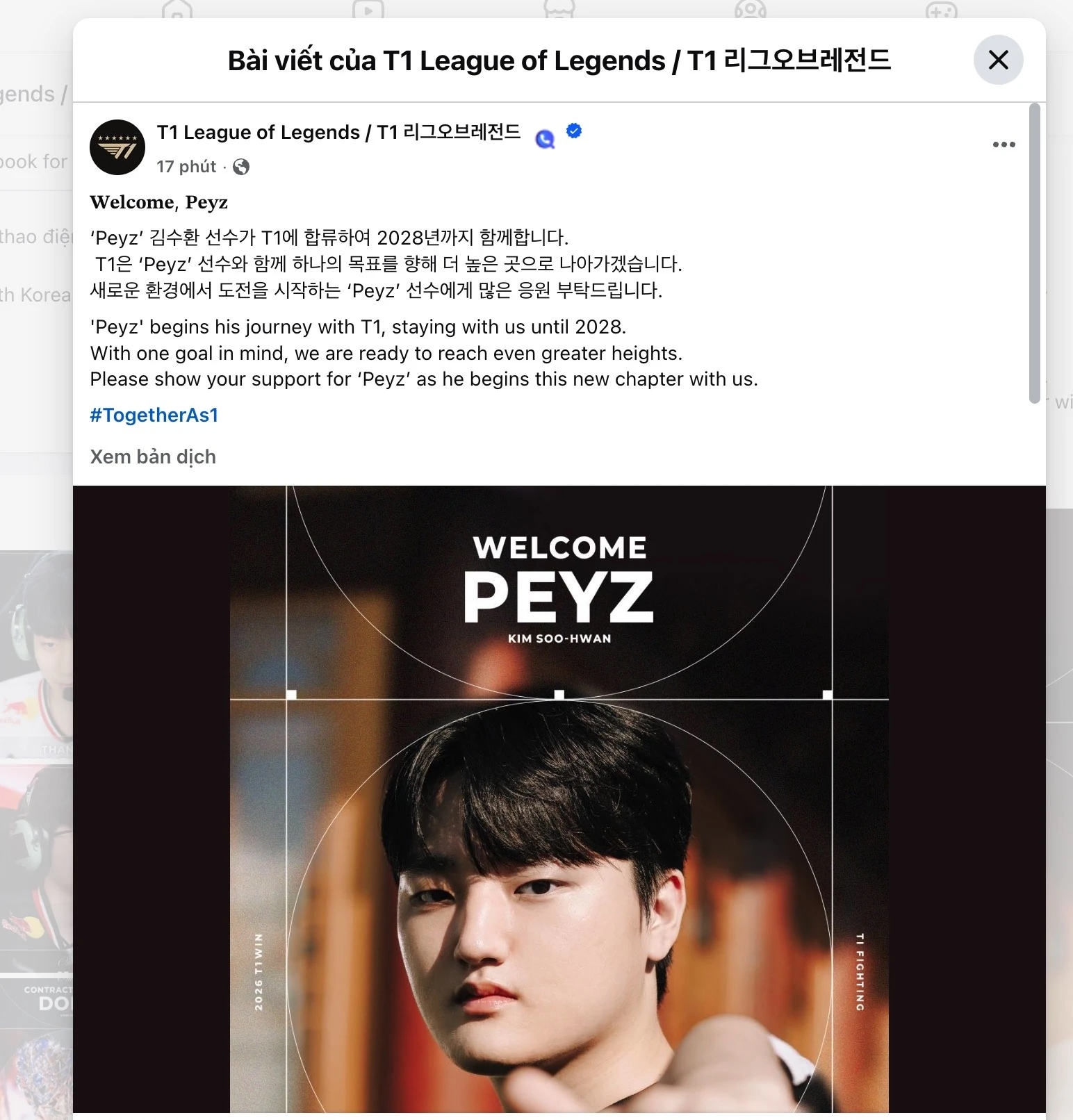Peyz, T1, xạ thủ LMHT, JDG, Gumayusi, Faker, LCK, MSI