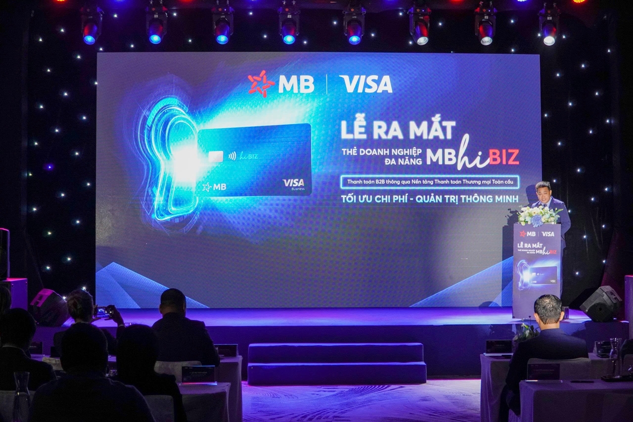 MB Visa Hi BIZ, thẻ doanh nghiệp MB, thẻ doanh nghiệp đa năng, MB Bank, Visa Việt Nam, KOTRA, GTPP, thanh toán B2B