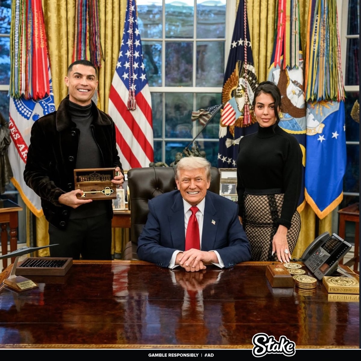 Ronaldo, Cristiano Ronaldo, Donald Trump, Nhà Trắng, Two GOATS, Saudi Pro League, Mohammed bin Salman, Georgina Rodriguez