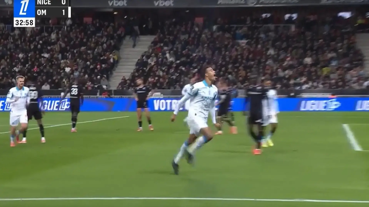 Nice, Marseille, OGC Nice, OM, Mason Greenwood, Ligue 1, xô xát Nice OM, Emerson
