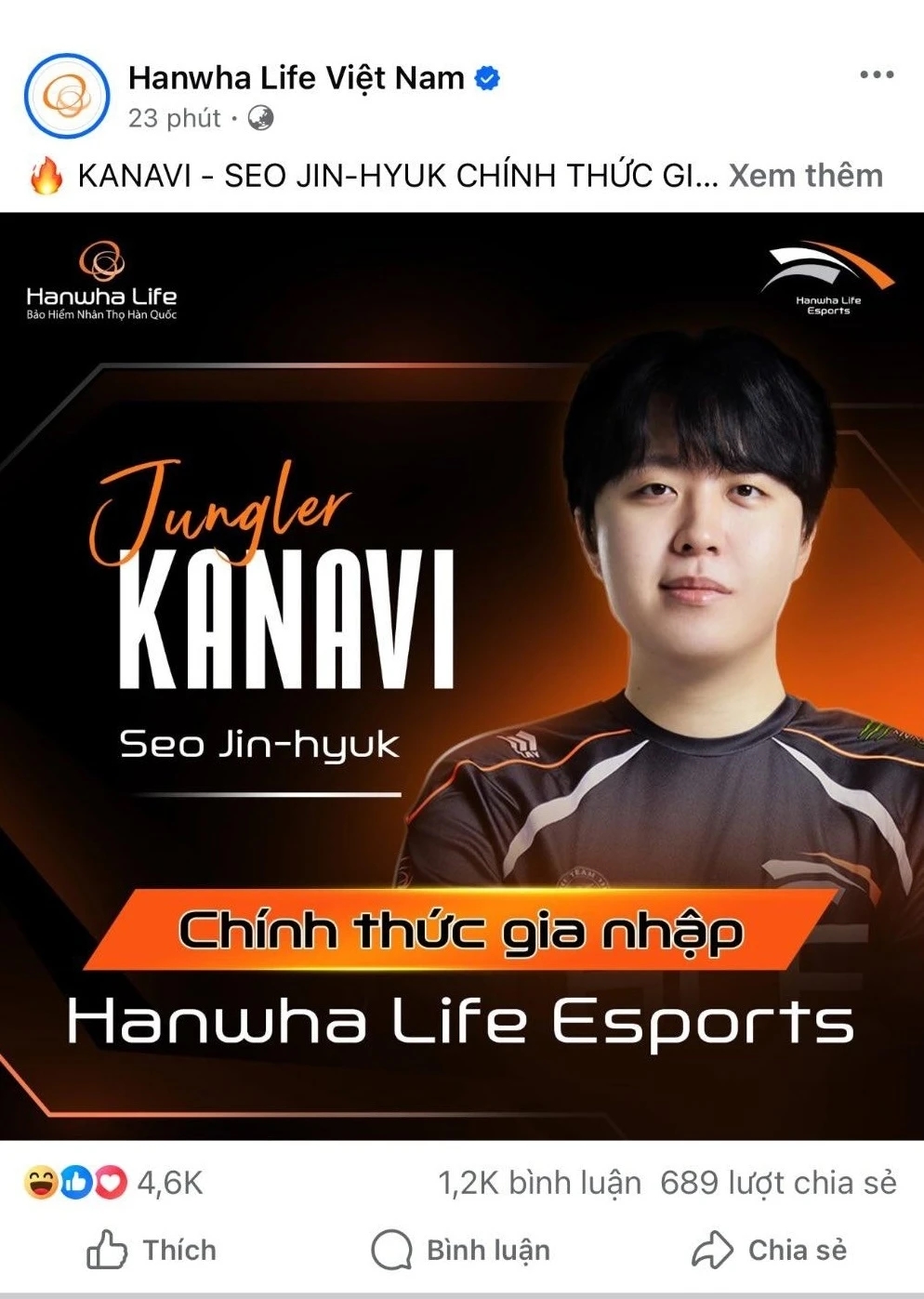 Kanavi, HLE, Hanwha Life, chuyển nhượng LMHT, LCK, T1, Gumayusi, Peanut