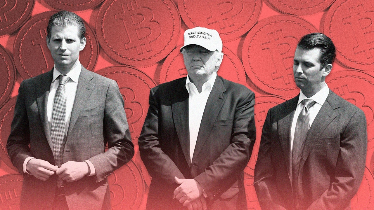 Bitcoin lao dốc, gia đình Trump, tài sản Trump, tiền số, memecoin TRUMP, World Liberty Financial, Trump Media