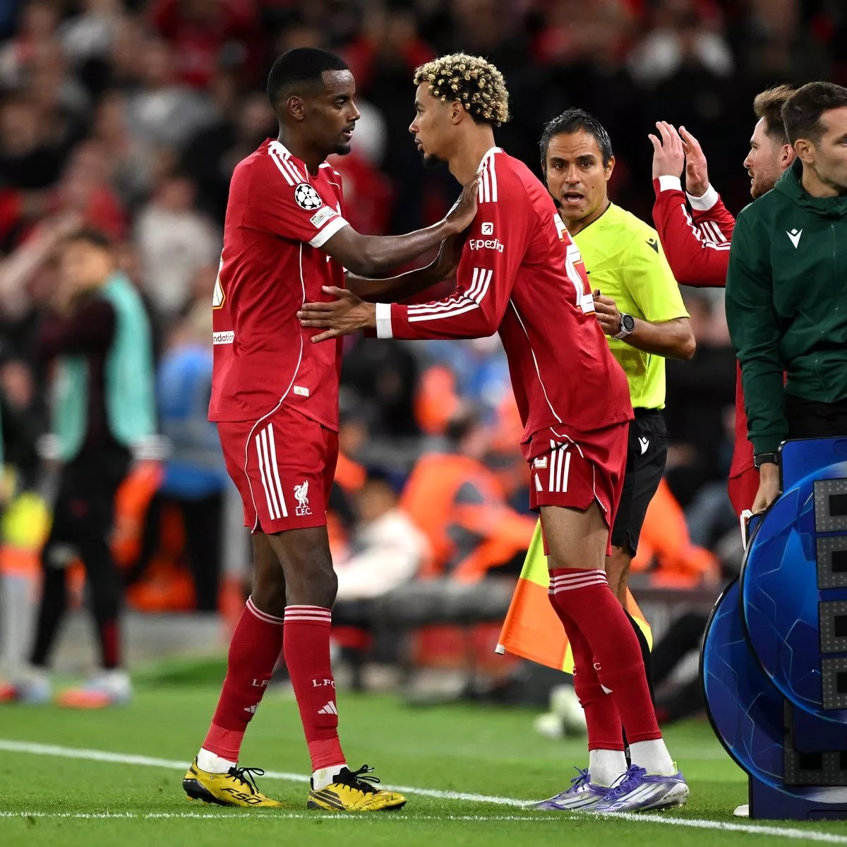 Liverpool, Arne Slot, Isak, Ekitike, Dietmar Hamann, Champions League, PSV