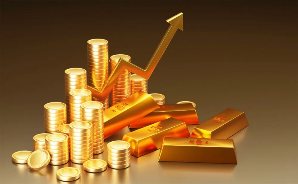 Giá vàng tăng vọt lên đỉnh gần 2 tuần giữa kỳ vọng Fed sớm hạ lãi suất