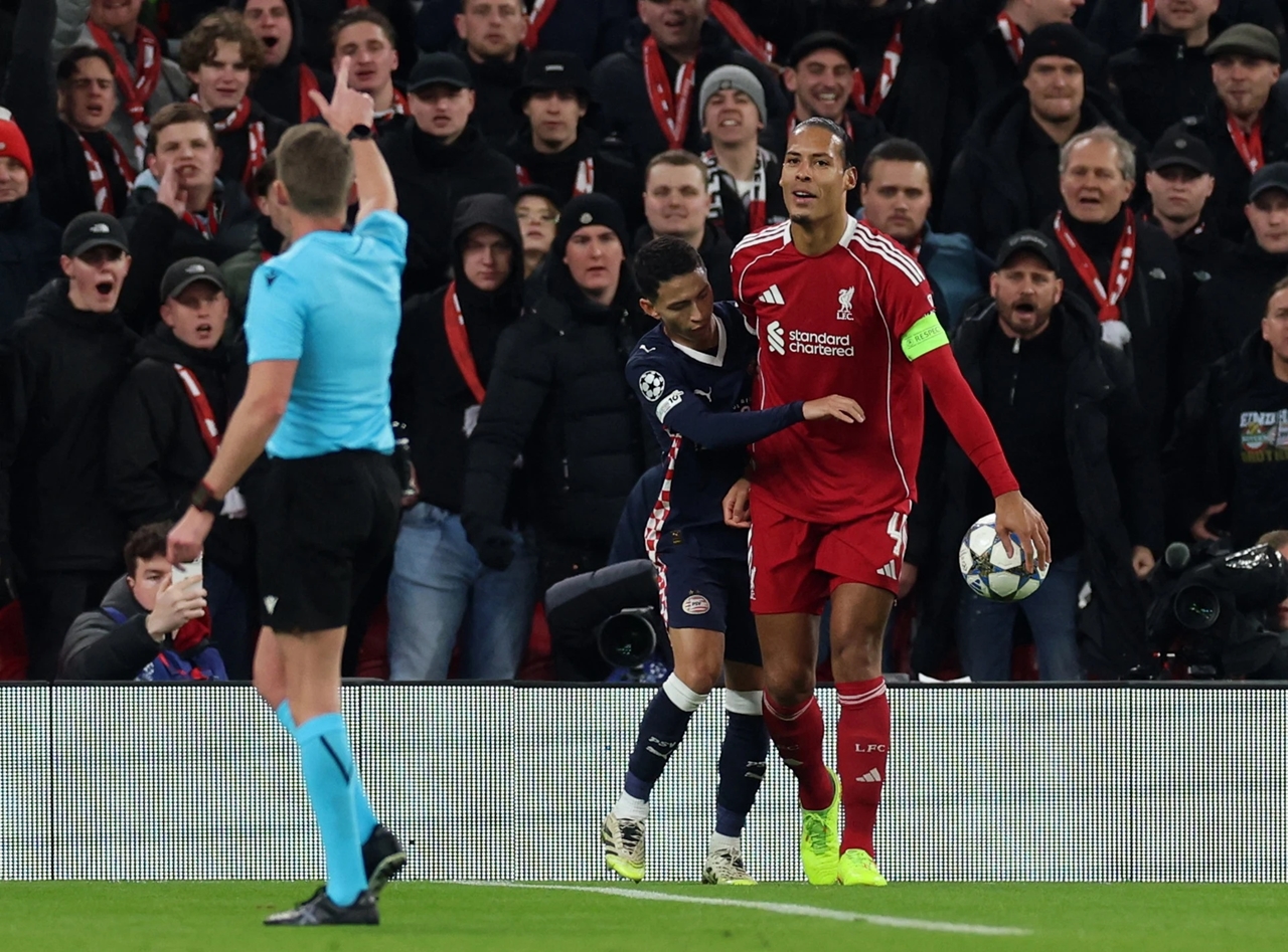 Liverpool, PSV, Champions League, Anfield, thất bại 1-4