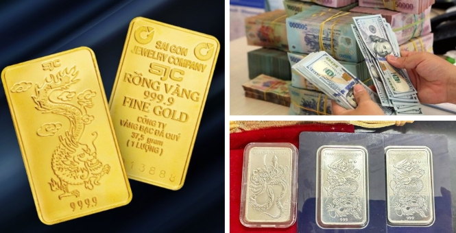 Giá vàng thế giới bật tăng cao nhất trong 2 tuần