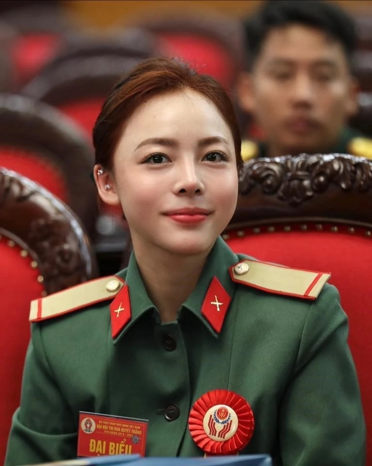 Phí Thanh Thảo, chân dung hoa khôi bắn súng, SEA Games 33, xạ thủ Việt Nam, Thượng úy Phí Thanh Thảo