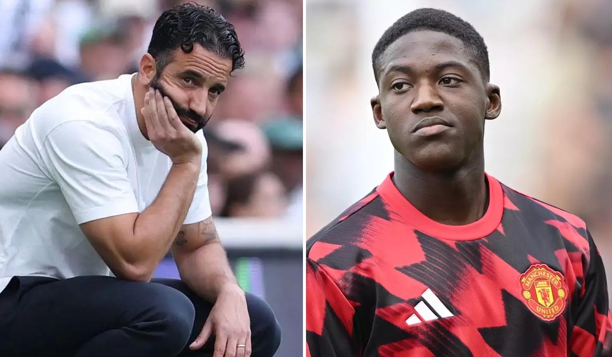 Kobbie Mainoo, Ruben Amorim, Manchester United, đội hình chính, Ngoại hạng Anh