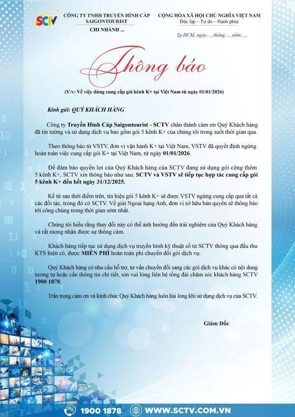 K+ đóng cửa, K+ Việt Nam, VSTV, bản quyền bóng đá, Ngoại hạng Anh, SCTV, FPT Play, truyền hình trả tiền
