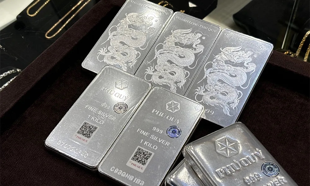 giá bạc 6/12/2025, giá bạc hôm nay, giá bạc trong nước, giá bạc thế giới, bạc 9999, thị trường kim loại quý