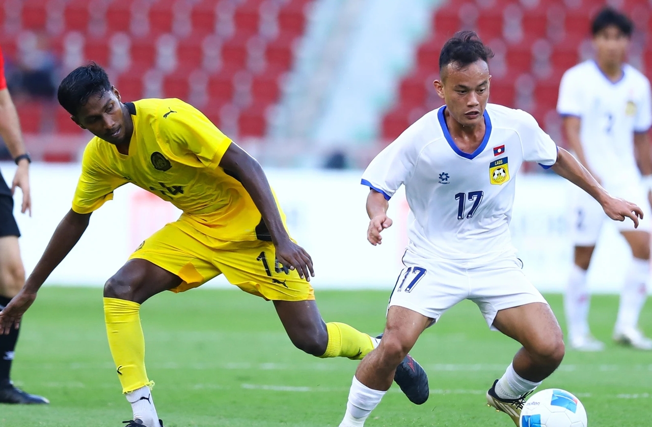 U22 Lào dừng bước sớm tại SEA Games 33