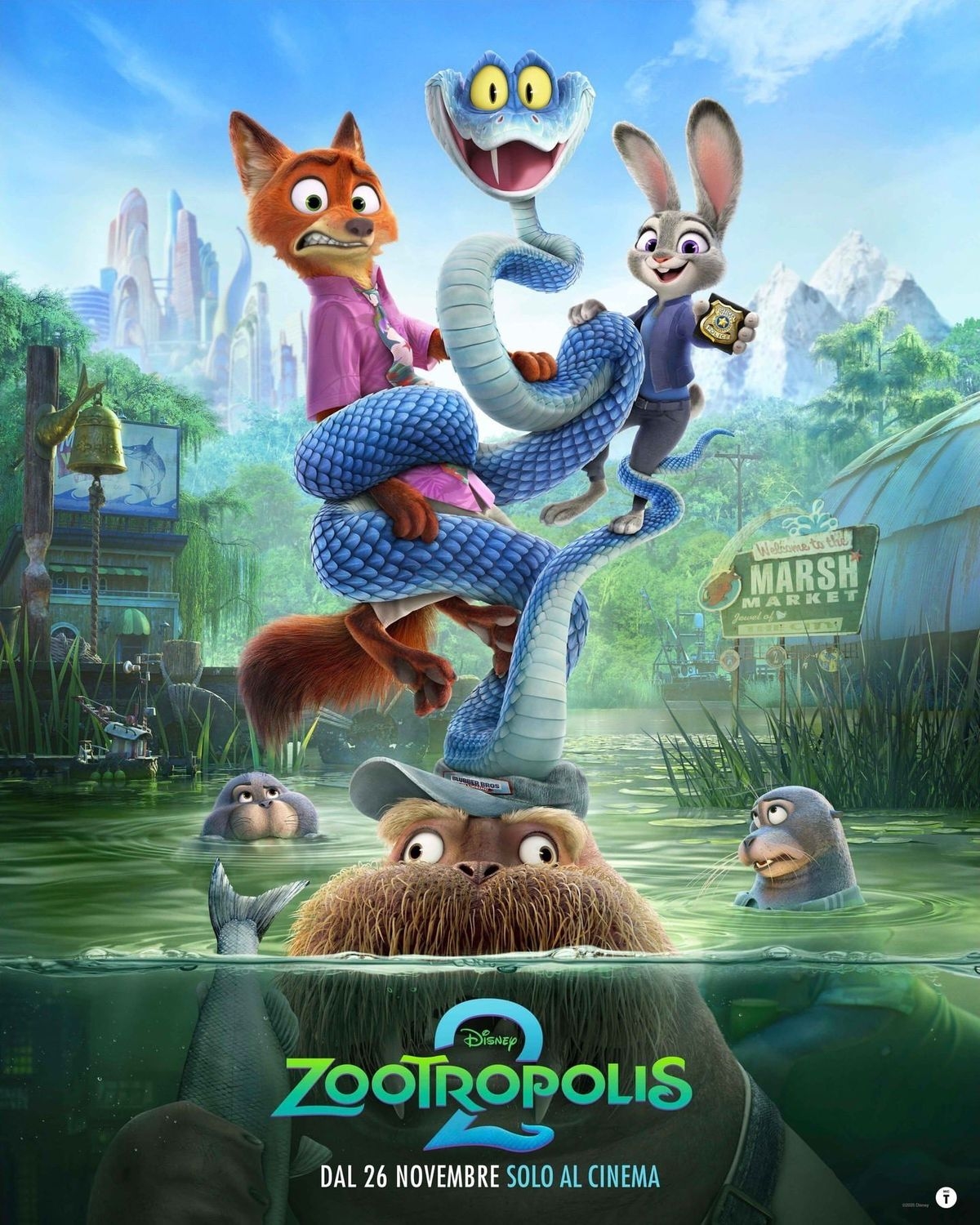 Hình nền Zootopia 2, wallpaper Zootopia 2, Nick Wilde, Judy Hopps, hình nền điện thoại