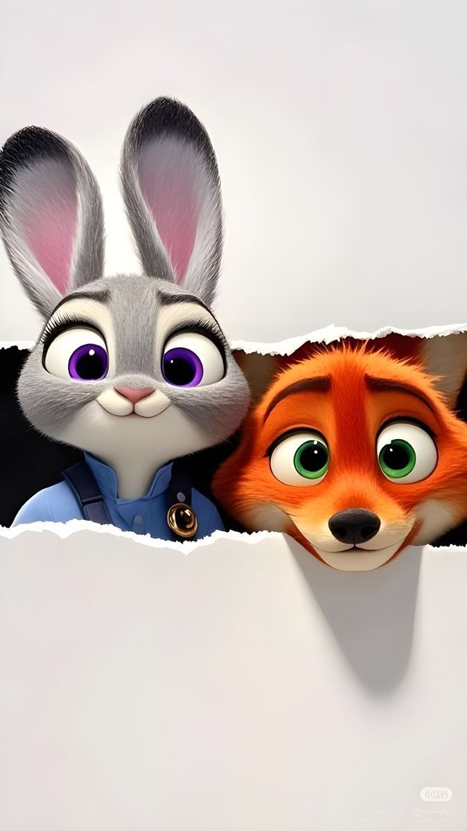 Hình nền Zootopia 2, wallpaper Zootopia 2, Nick Wilde, Judy Hopps, hình nền điện thoại