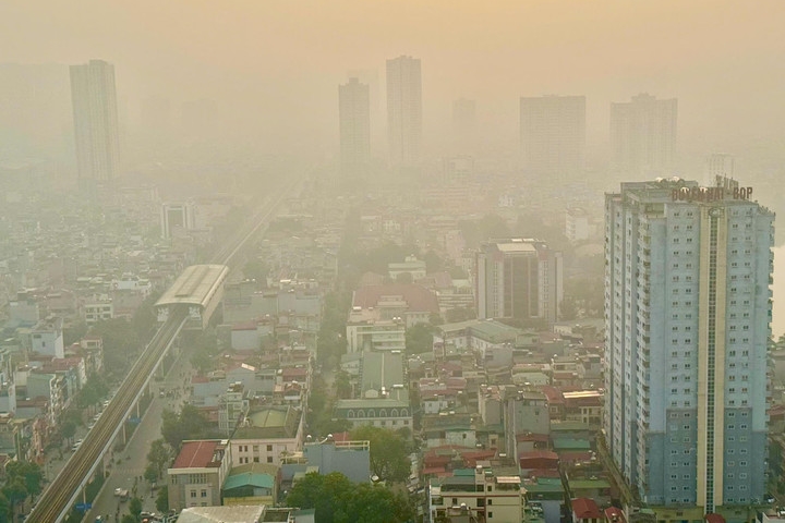 8/12: Báo động không khí ô nhiễm ở Hà Nội