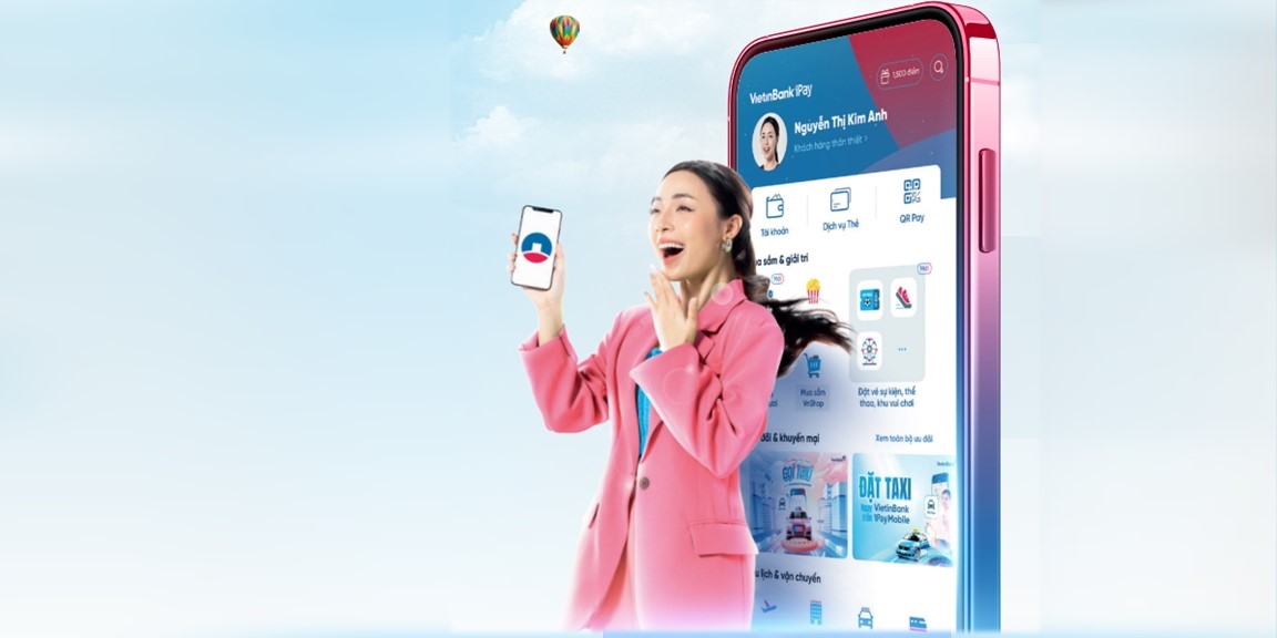 VietinBank, iPay Mobile, FacePay Plus, CCCD gắn chip, bảo mật ngân hàng, xác thực giao dịch, Soft OTP