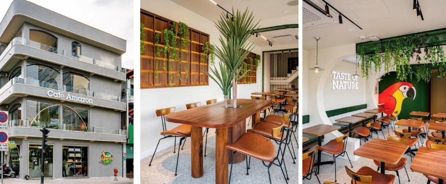 Trung Nguyên Legend, Café Amazon, Trung Nguyên E-Coffee, mặt bằng đắc địa, mở rộng chuỗi cà phê