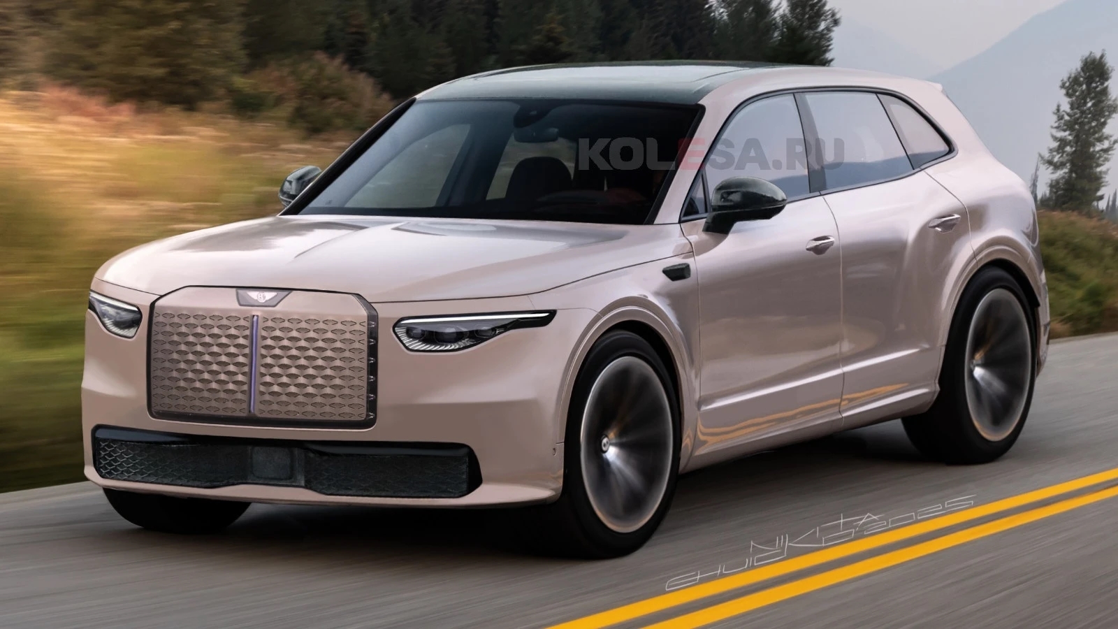 Chân dung chiếc xe điện đầu tiên của Bentley 4 Chân dung chiếc xe điện đầu tiên của Bentley