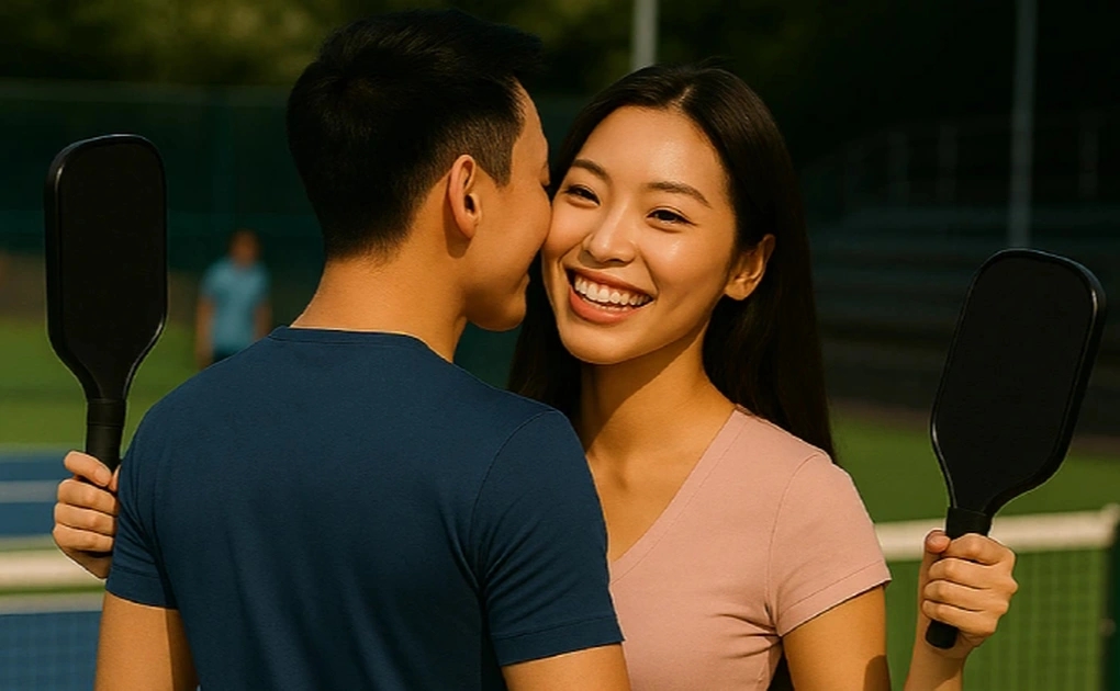 Khi người ta tìm người yêu… ở sân pickleball 2 Khi người ta tìm người yêu… ở sân pickleball