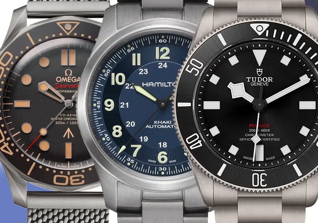 9 mẫu đồng hồ titanium đáng mua nhất năm 2025