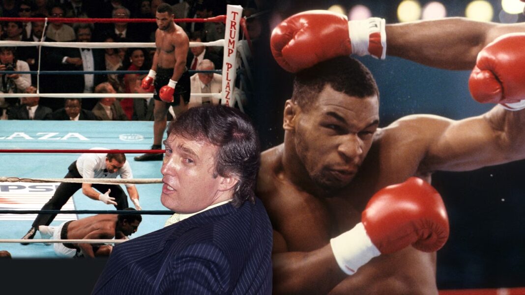 Donald Trump, Mike Tyson và trận đấu phơi bày một kỷ nguyên tham vọng